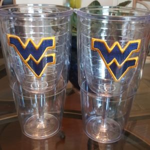 Set of 2 WV Wine Tervis Tumbler 16 oz. No Lids